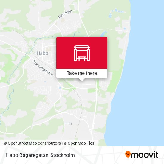 Habo Bagaregatan map