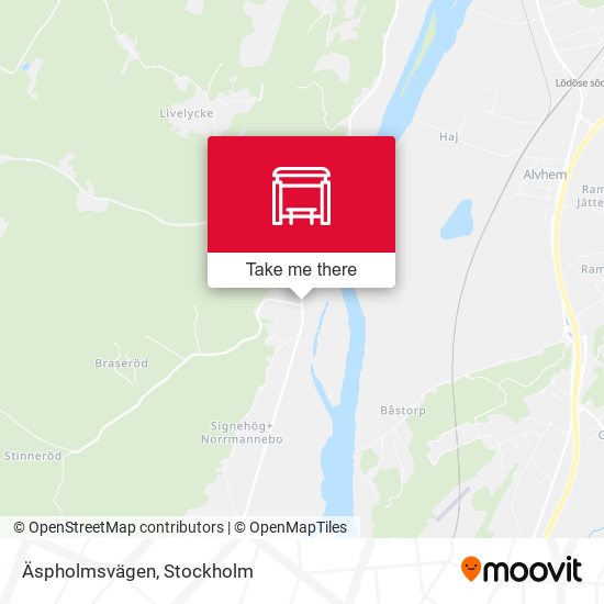 Äspholmsvägen map