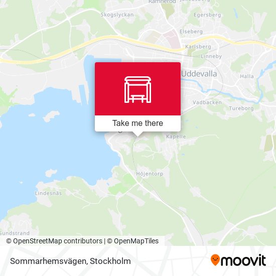Sommarhemsvägen map