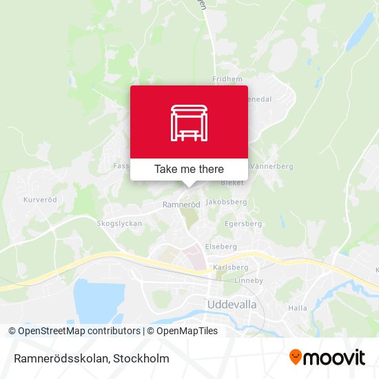Ramnerödsskolan map