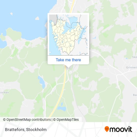 Brattefors map