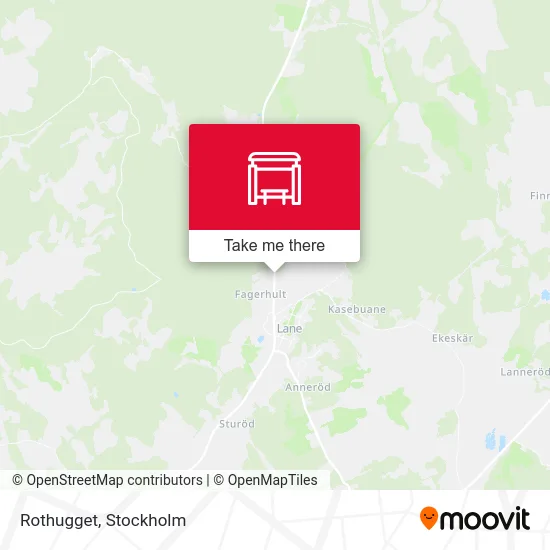 Rothugget map