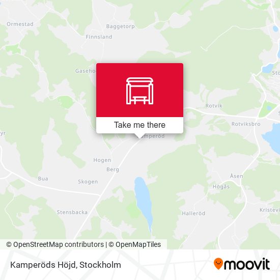 Kamperöds Höjd map