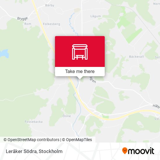 Leråker Södra map