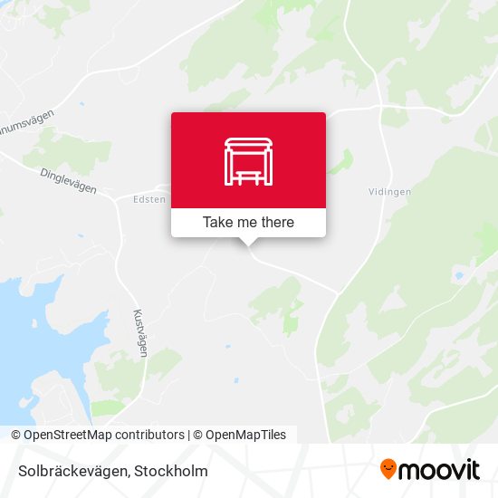 Solbräckevägen map
