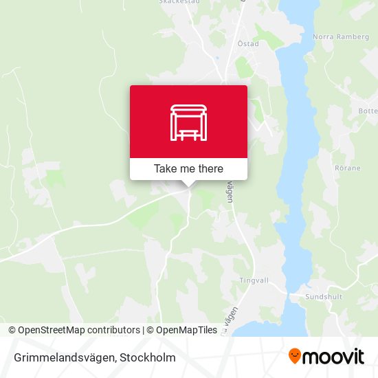 Grimmelandsvägen map