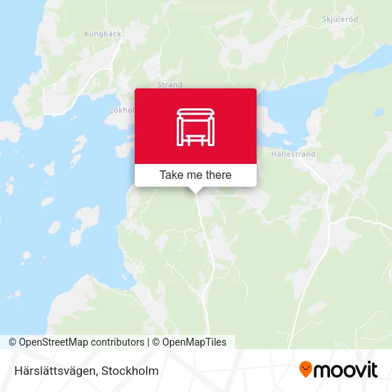 Härslättsvägen map