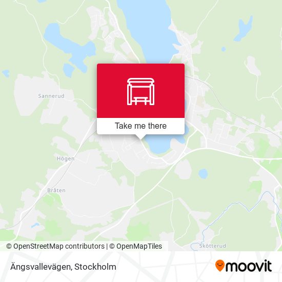 Ängsvallevägen map