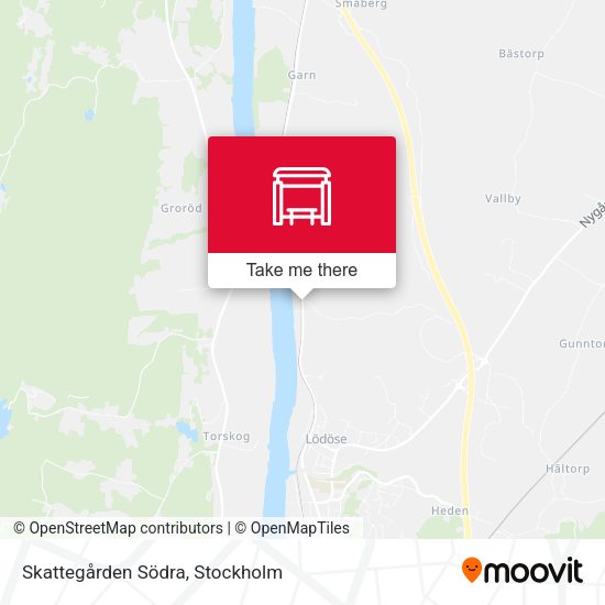 Skattegården Södra map