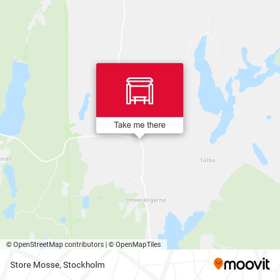 Store Mosse map