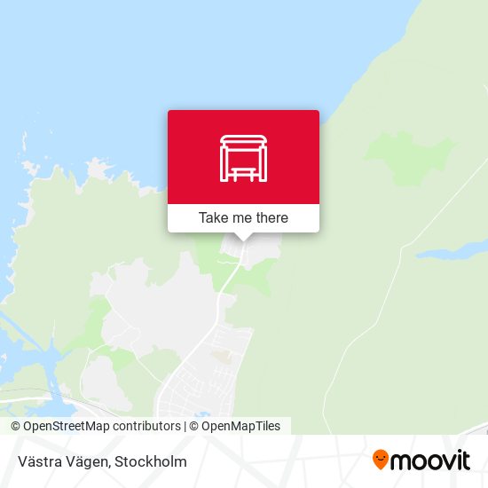 Västra Vägen map