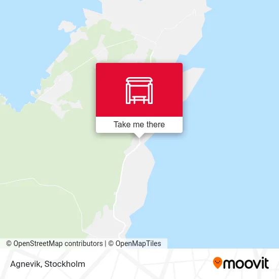 Agnevik map