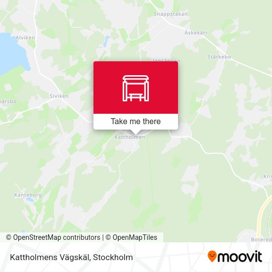 Kattholmens Vägskäl map