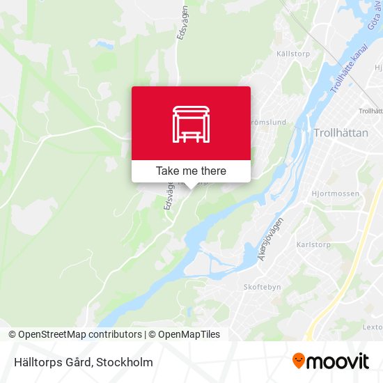 Hälltorps Gård map