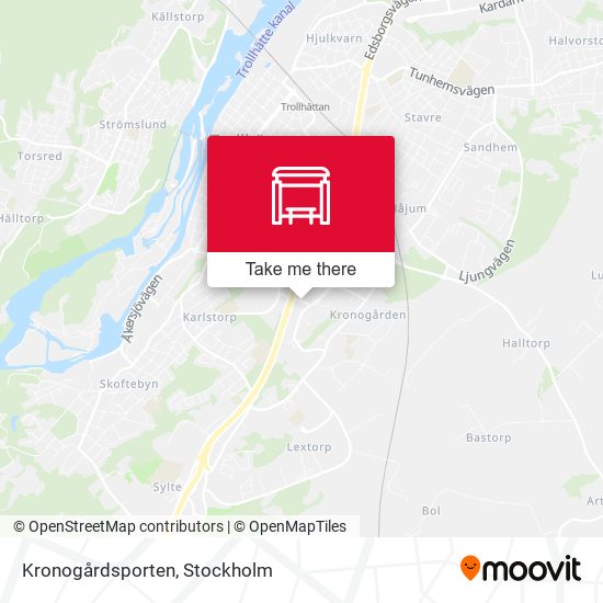 Kronogårdsporten map