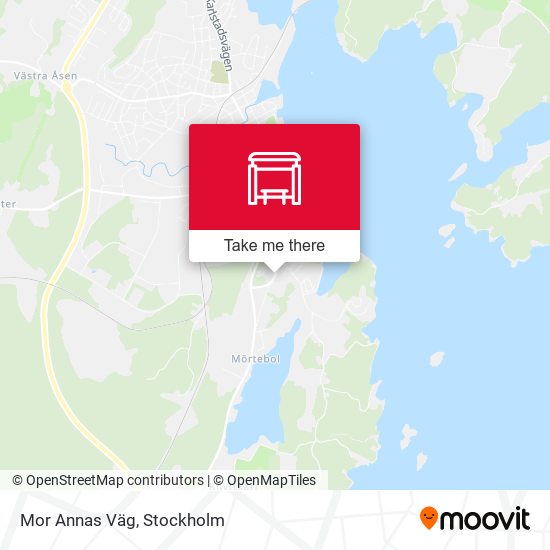 Mor Annas Väg map