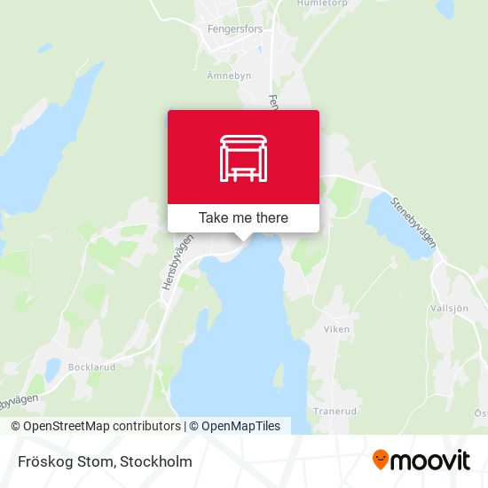 Fröskog Stom map