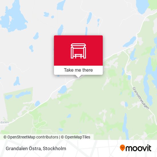 Grandalen Östra map