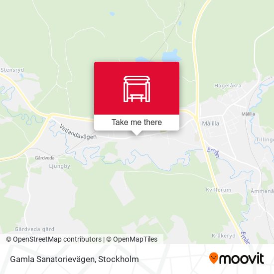 Gamla Sanatorievägen map