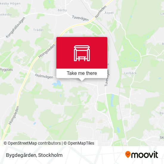 Bygdegården map