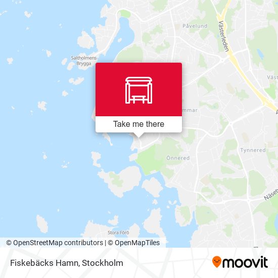 Fiskebäcks Hamn map
