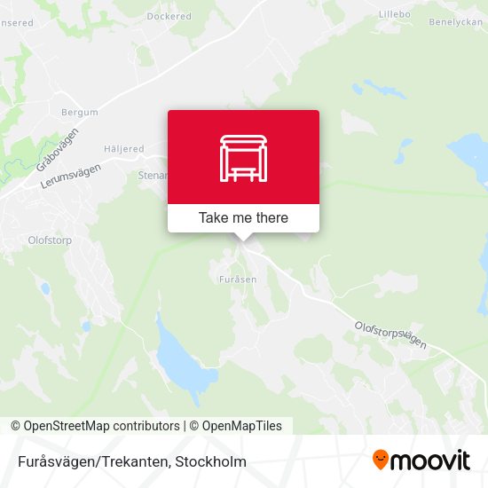 Furåsvägen/Trekanten map