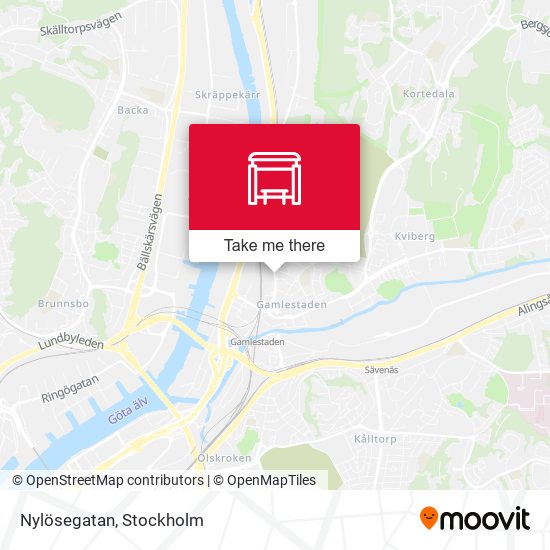 Nylösegatan map