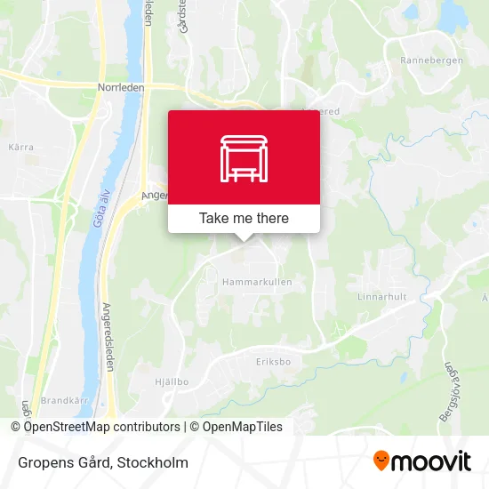 Gropens Gård map