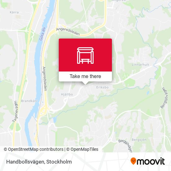 Handbollsvägen map