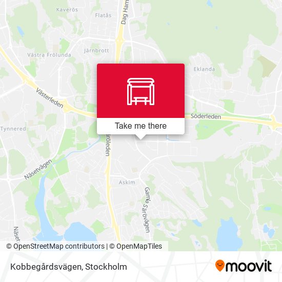 Kobbegårdsvägen map