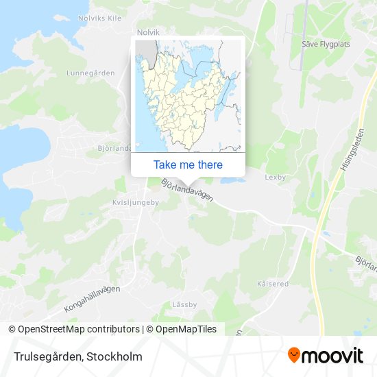 Trulsegården map