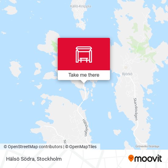 Hälsö Södra map