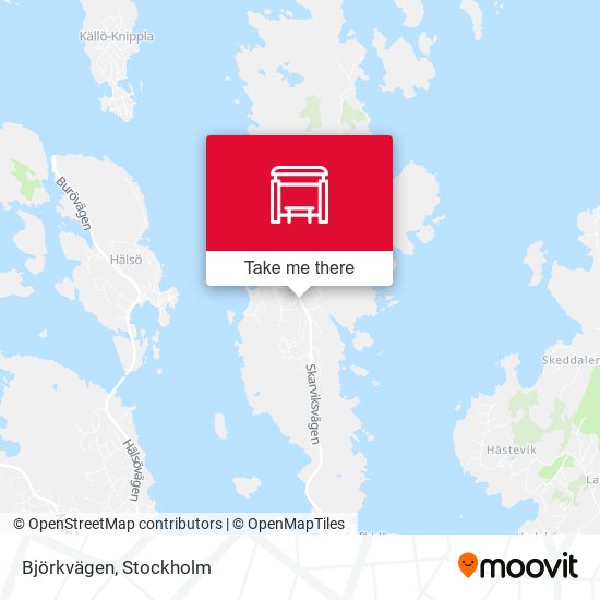 Björkvägen map