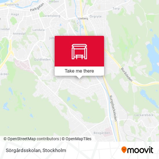 Sörgårdsskolan map