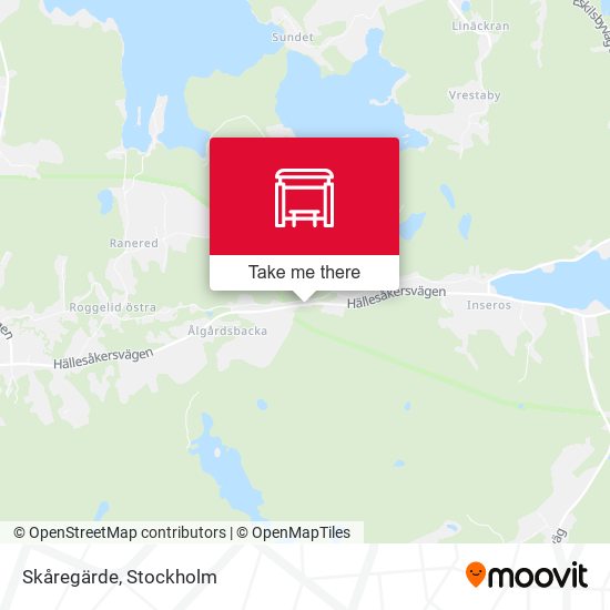Skåregärde map