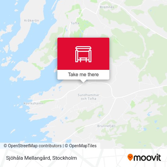 Sjöhåla Mellangård map