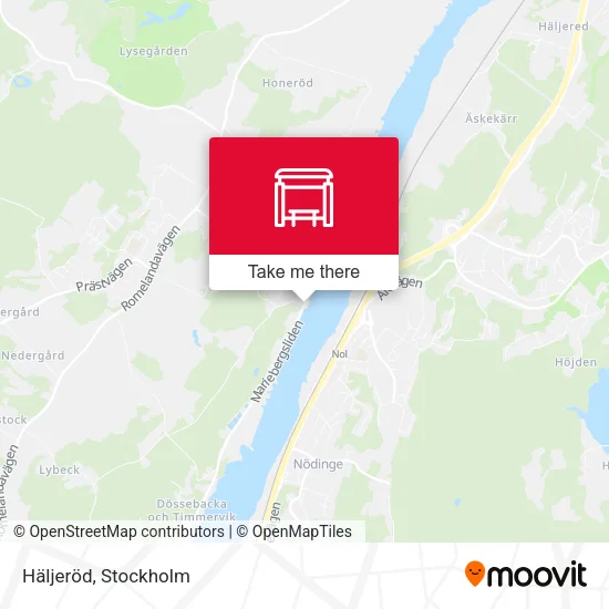 Häljeröd map