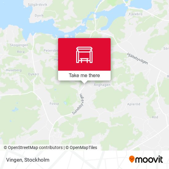 Vingen map