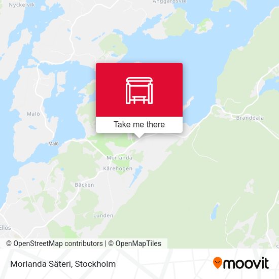 Morlanda Säteri map