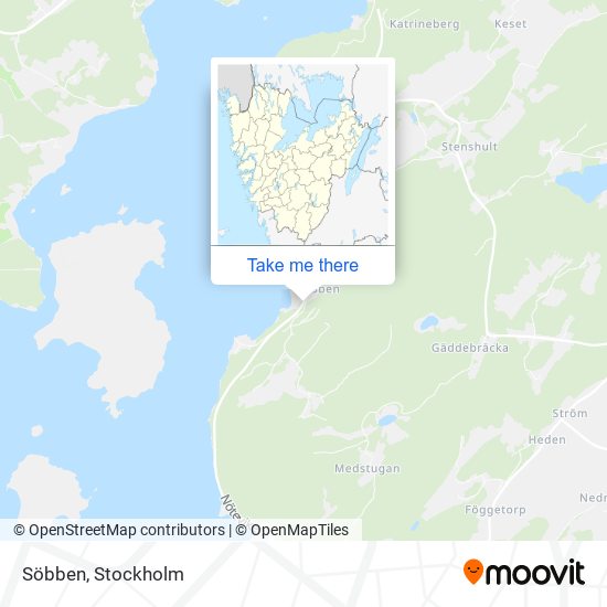 Söbben map