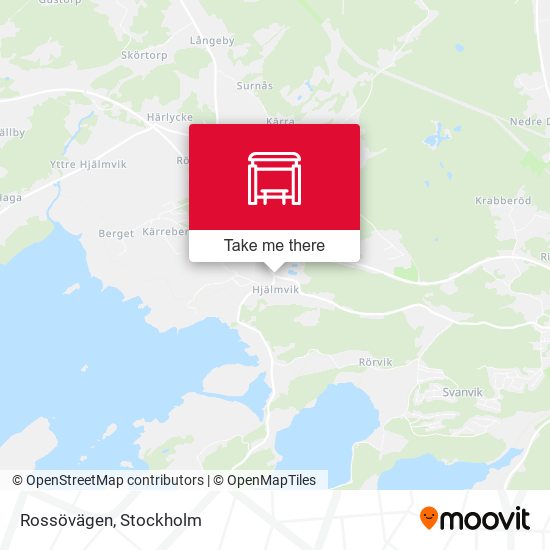 Rossövägen map