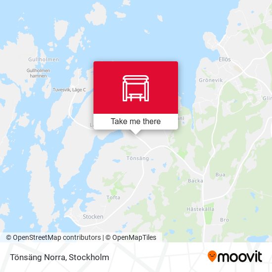 Tönsäng Norra map