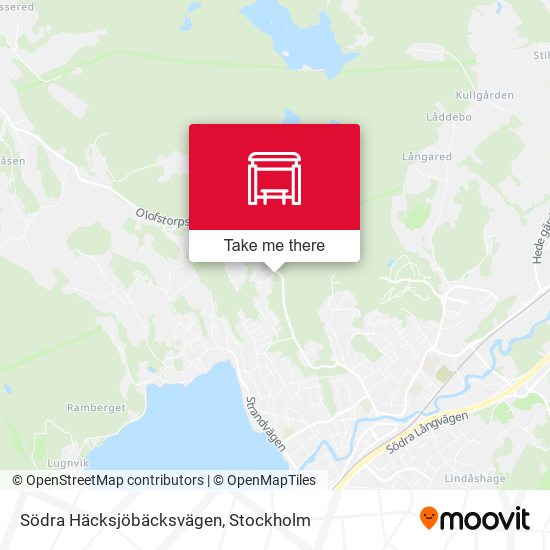 Södra Häcksjöbäcksvägen map