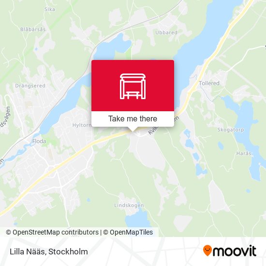 Lilla Nääs map