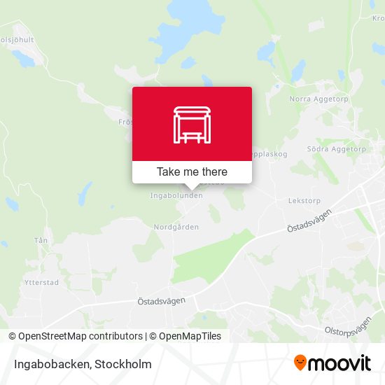 Ingabobacken map