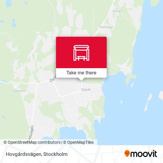 Hovgårdsvägen map