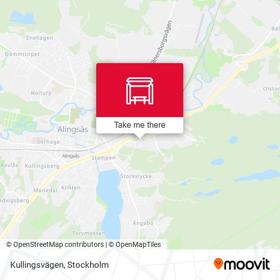 Kullingsvägen map