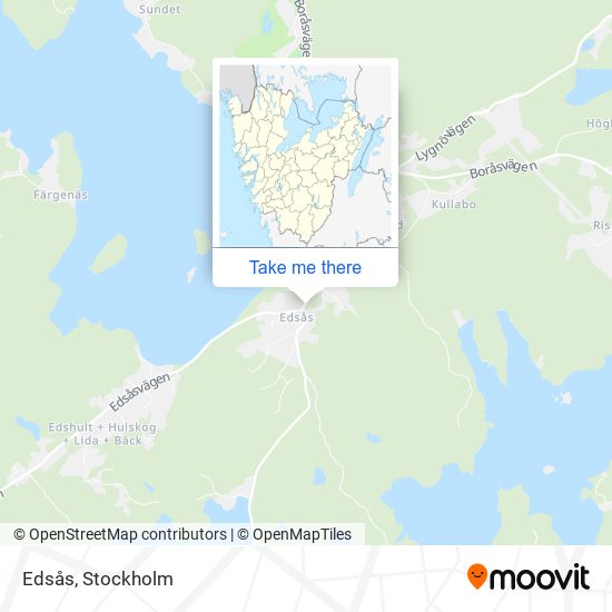 Edsås map