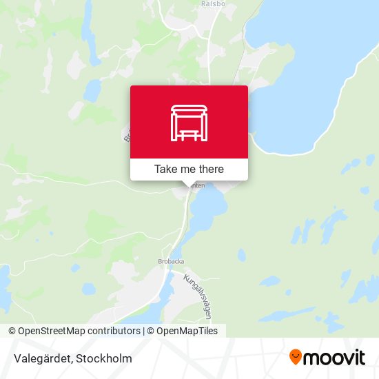 Valegärdet map