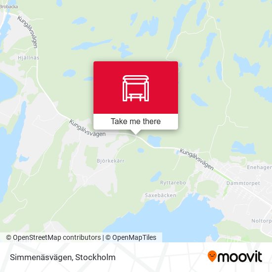 Simmenäsvägen map